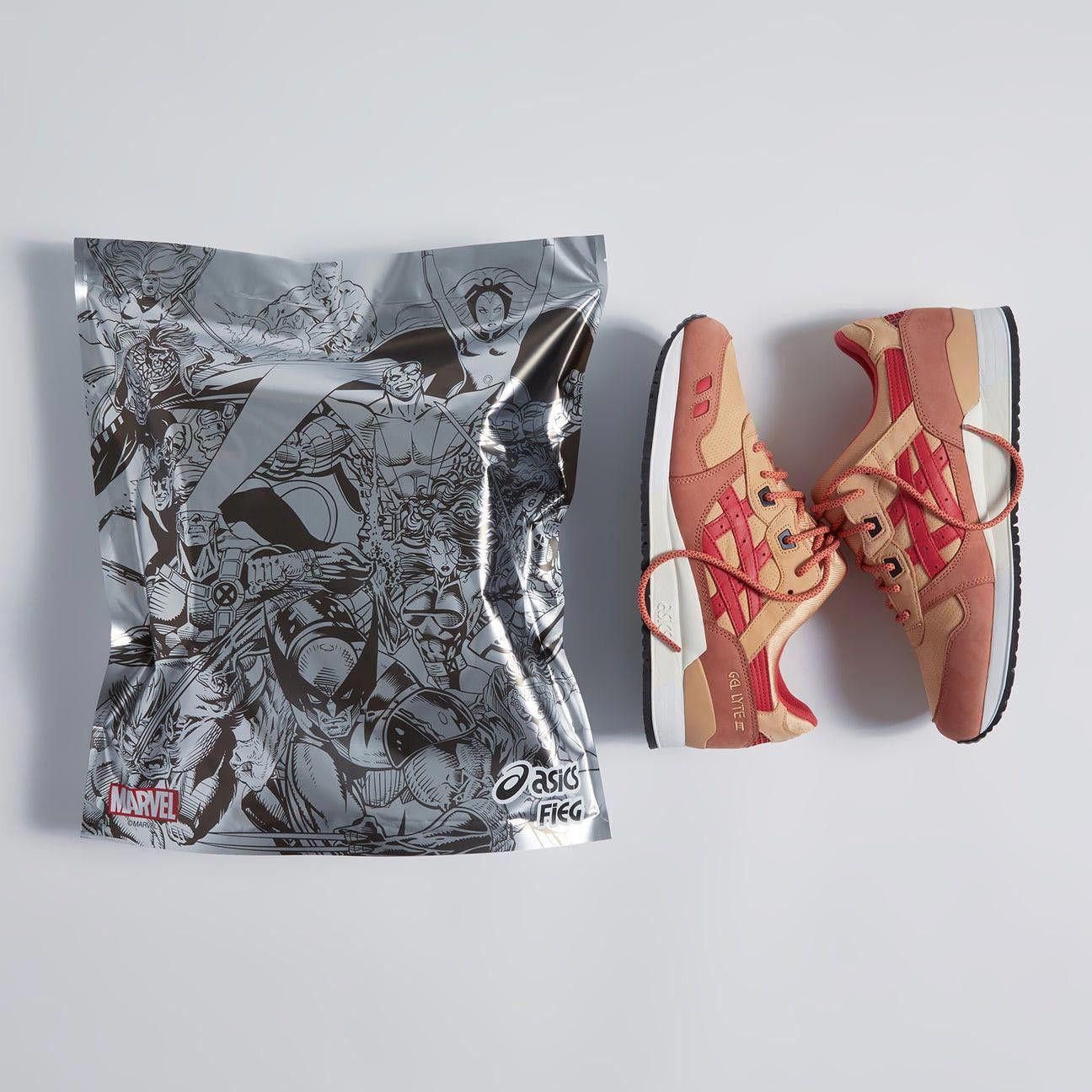 Asics × Kith × Marvel Comics Kith x X-Men x Asics Gel-Lyte III Remastered Gambit Size US 11.5 / EU 44-45 - 4 Thumbnail