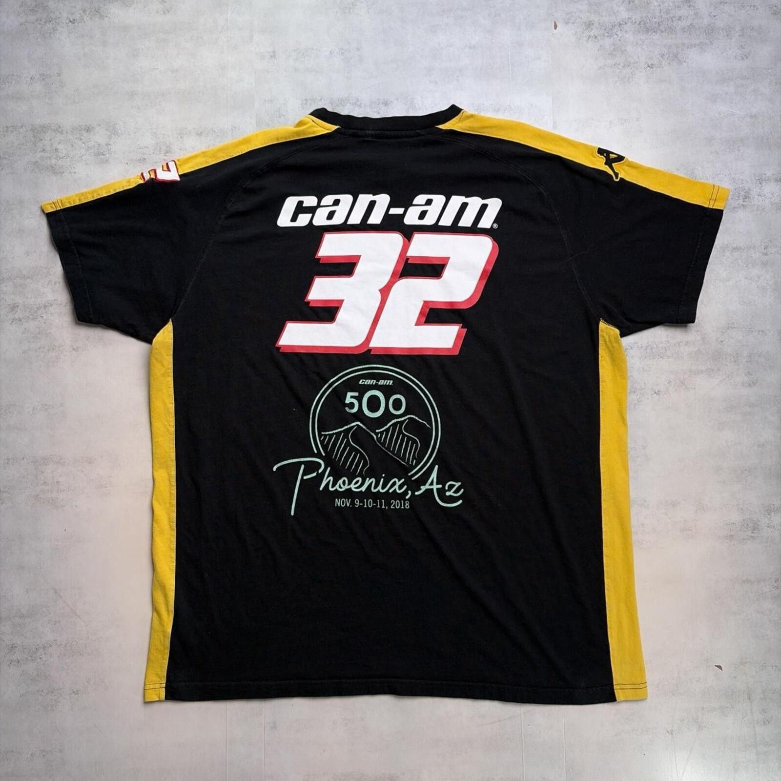 Kappa Y2K Black Can-Am Motocross Racing T-Shirt Size US XL / EU 56 / 4 - 2 Thumbnail