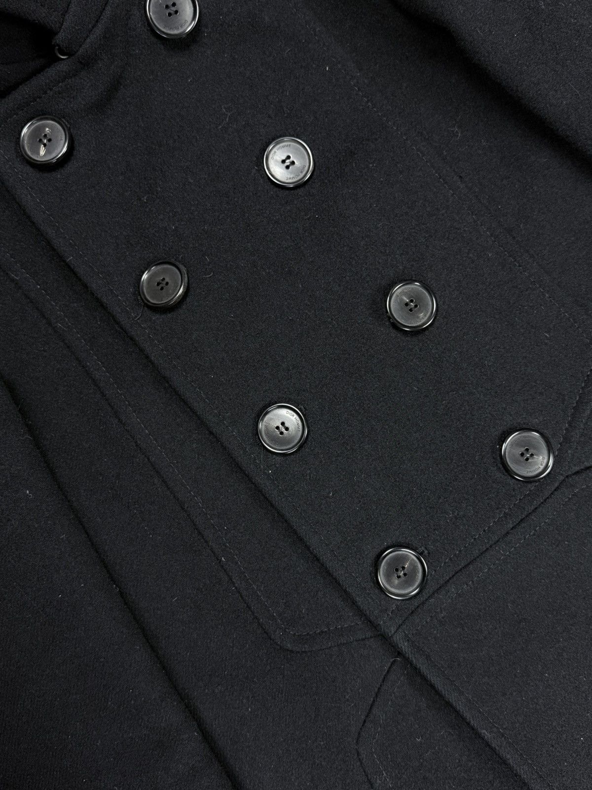Dior Dior Homme - AW07 Prototype Felt Coat Size US S / EU 44-46 / 1 - 4 Thumbnail
