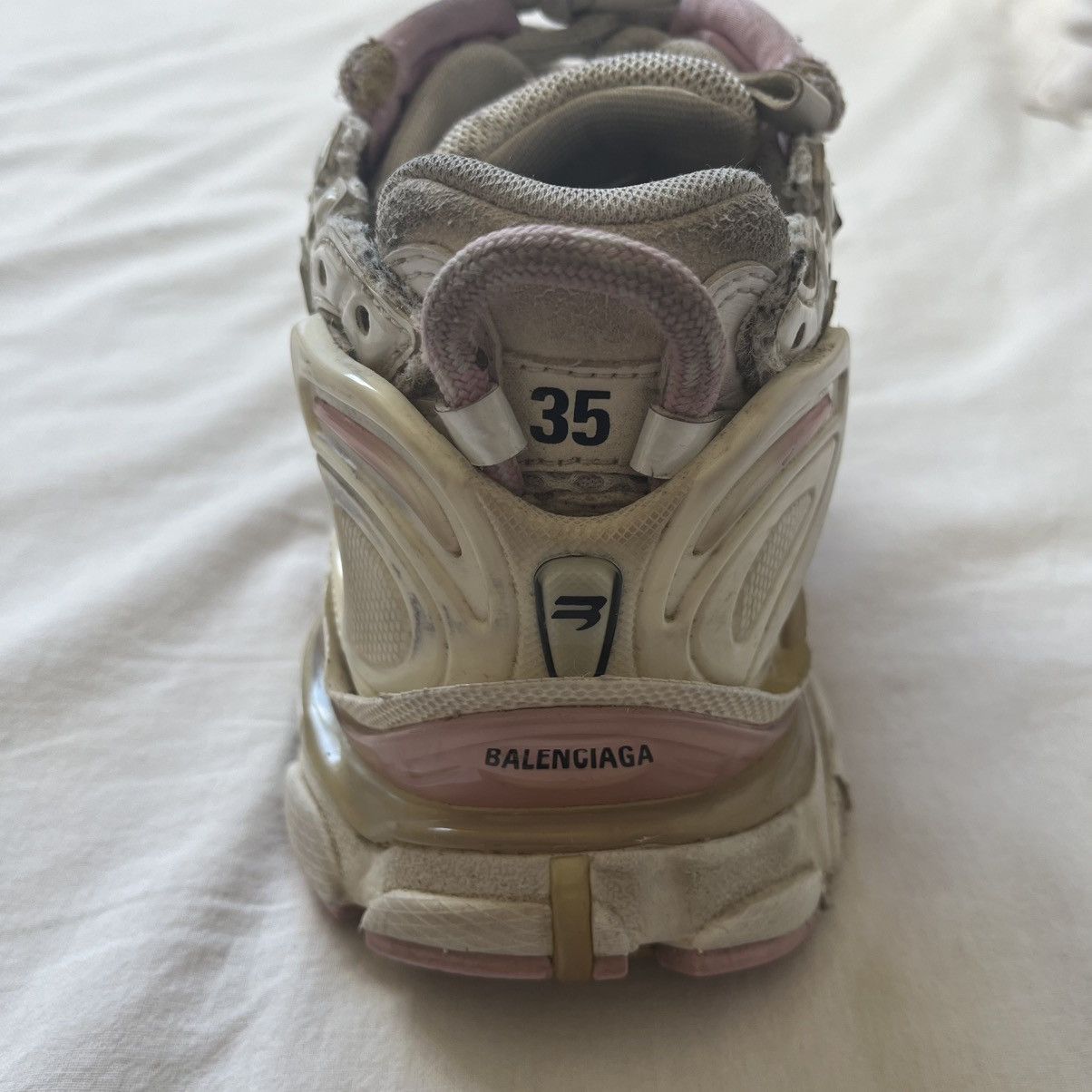 Balenciaga Balenciaga Runner white/pink Size US 5 / IT 35 - 12 Thumbnail