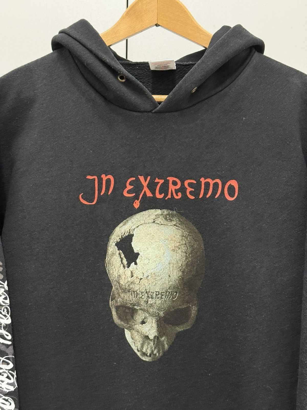 Band Tees Vintage In Extremo Skull Grafic Band Hoodie Dark Throne ERD Size US M / EU 48-50 / 2 - 5 Thumbnail