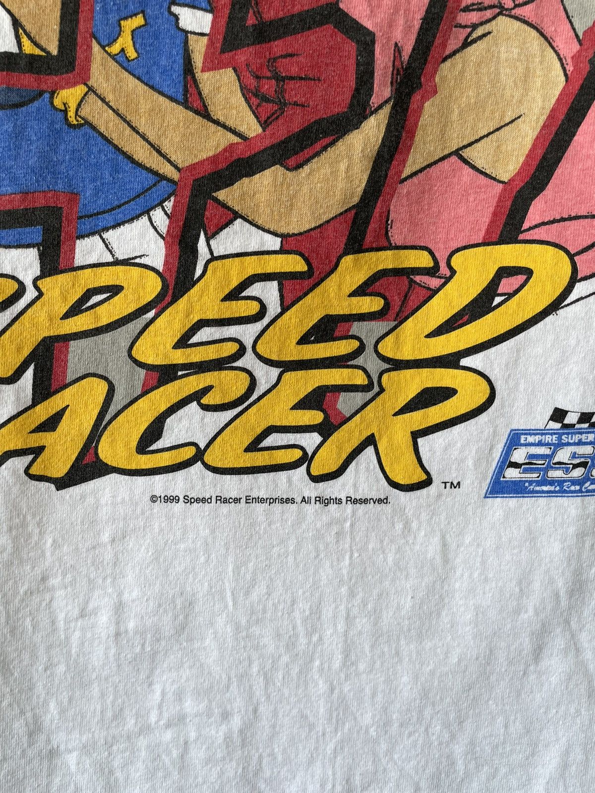 Vintage Vintage 1999 Speed Racer Anime Racing tee Size US M / EU 48-50 / 2 - 10 Thumbnail