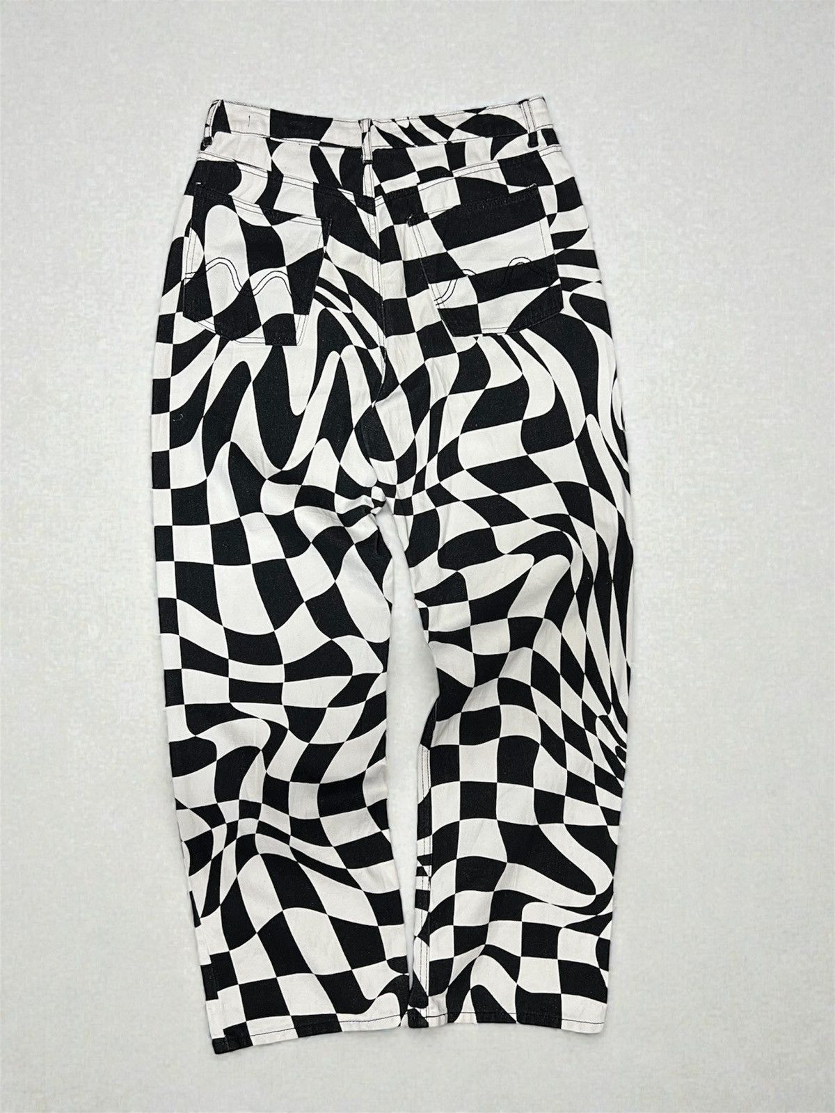 Jaded London 🔥HOT DROPS🔥 Jaded London Check Mate Relaxed Jeans Size US 32 / EU 48 - 2 Thumbnail
