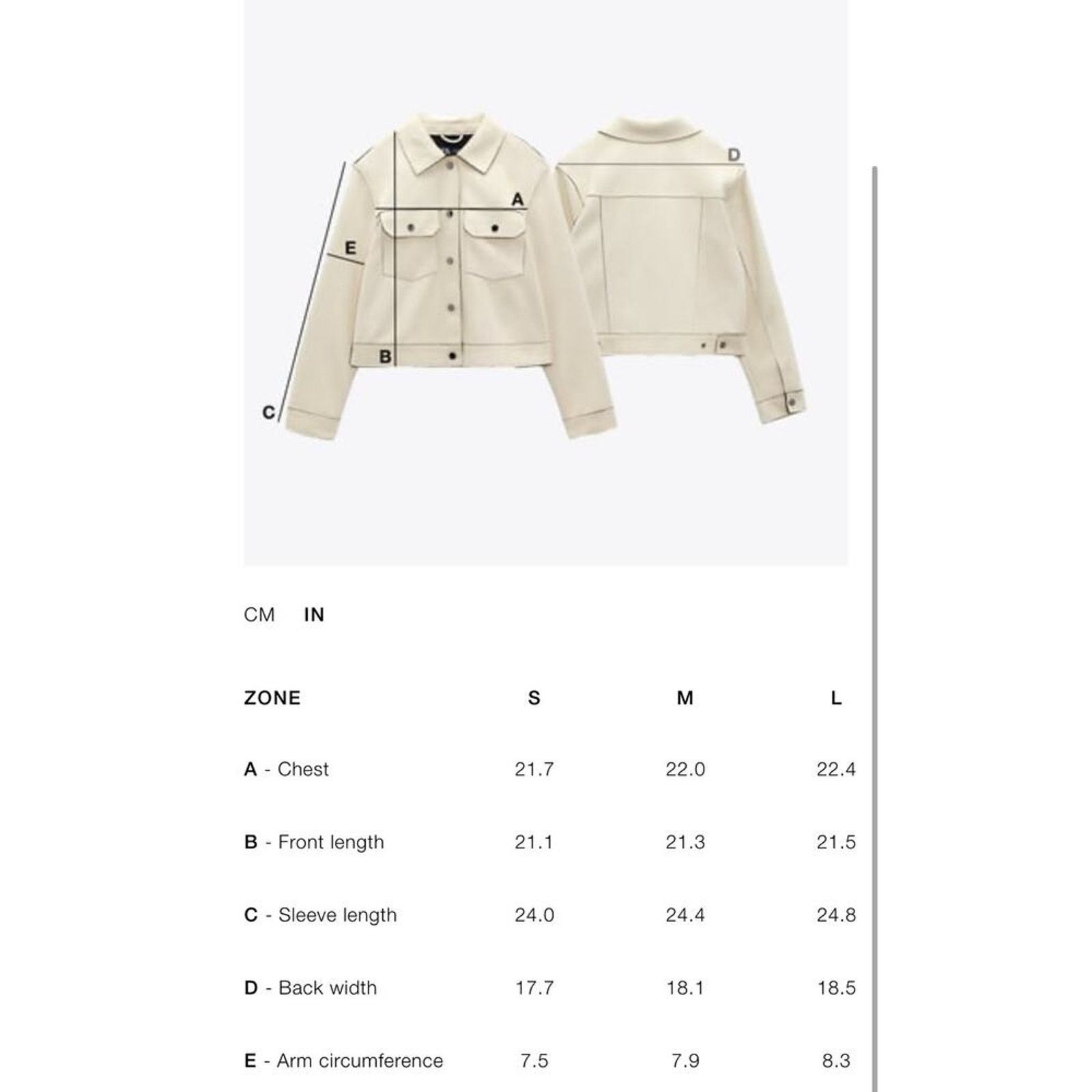 Zara Nwt-Zara-SHORT BOMBER JACKET-XS Size XS / US 0-2 / IT 36-38 - 5 Thumbnail