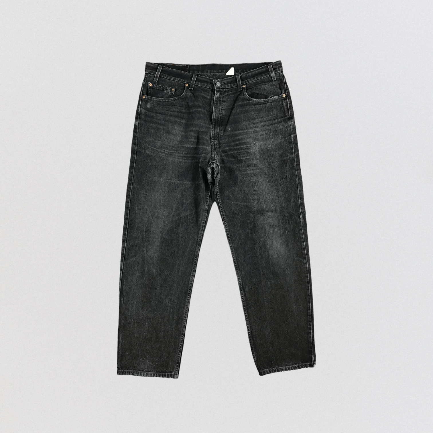 Levi's × Vintage Vintage 90s Faded Black Levis 550 Jeans-JM2571 Size US 40 / EU 56 - 1 Thumbnail