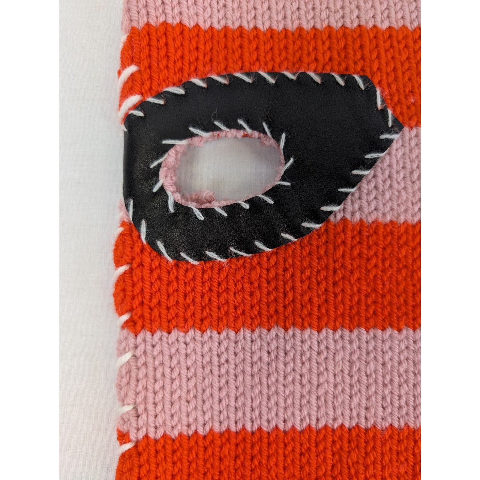 Marni o1rshd1 Size: M / Balaclava Scarf Cap / Hat in Red Stripe Size ONE SIZE - 6 Thumbnail
