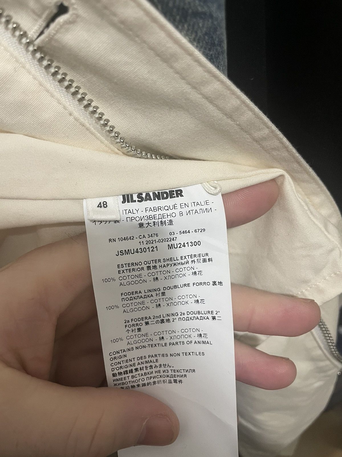 Jil Sander Jil Sander White Hooded Parka Size US XL / EU 56 / 4 - 10 Thumbnail