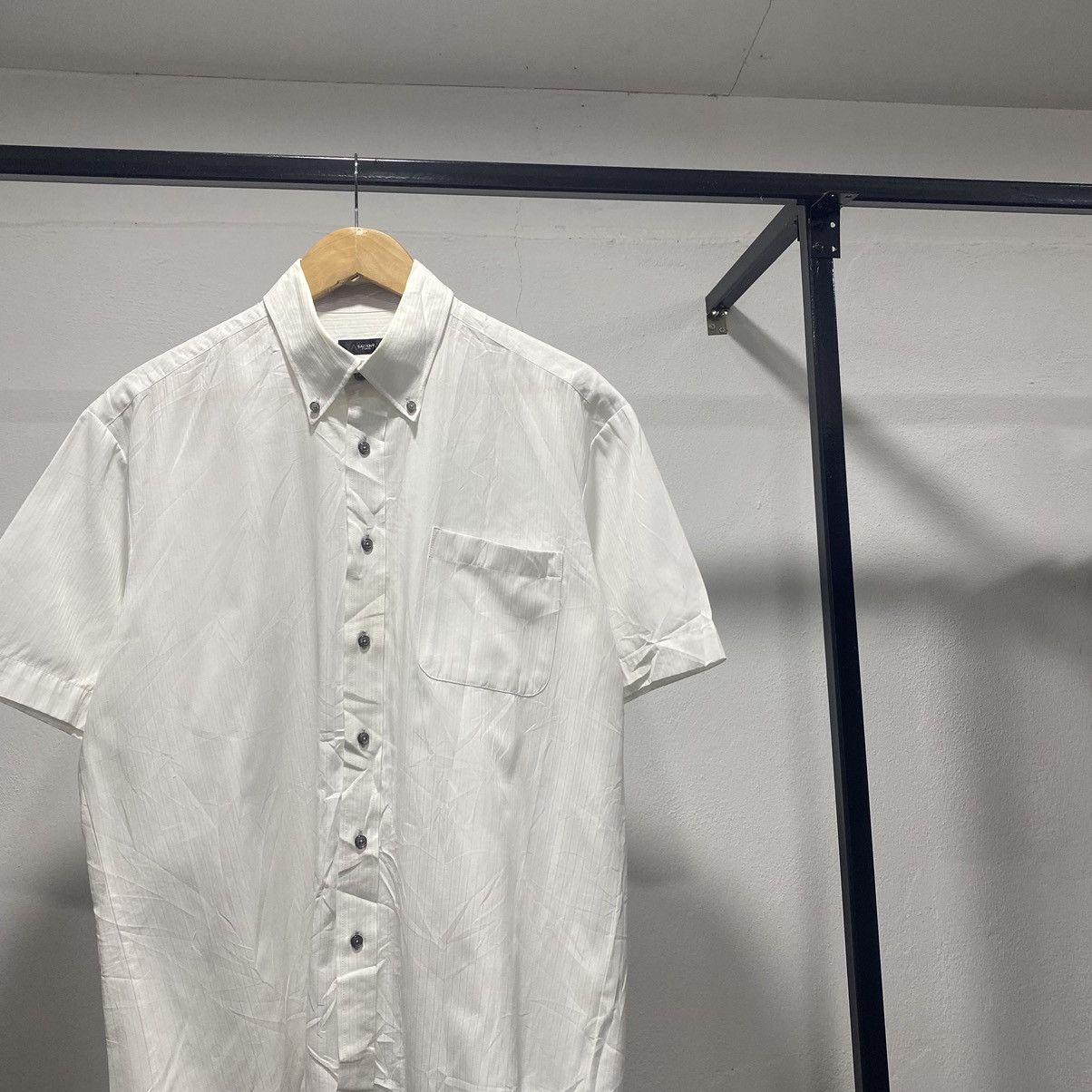 Yohji Yamamoto Sick☠️ Yohji Yamamoto Sacsny Y’saccs Ss Shirt Designer Japan Size US L / EU 52-54 / 3 - 2 Thumbnail