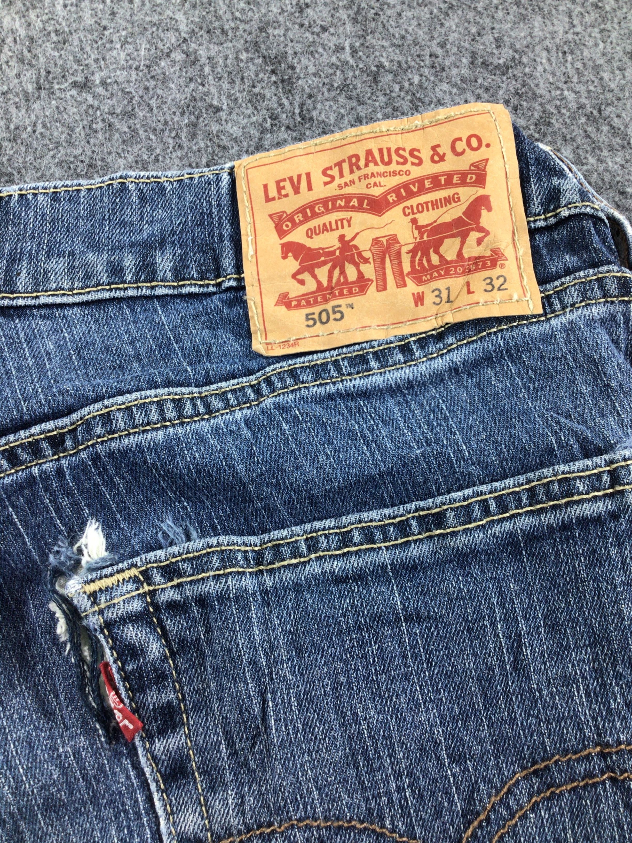 Levi's × Vintage Levis 505 Jeans-JM193 Size US 31 - 5 Thumbnail