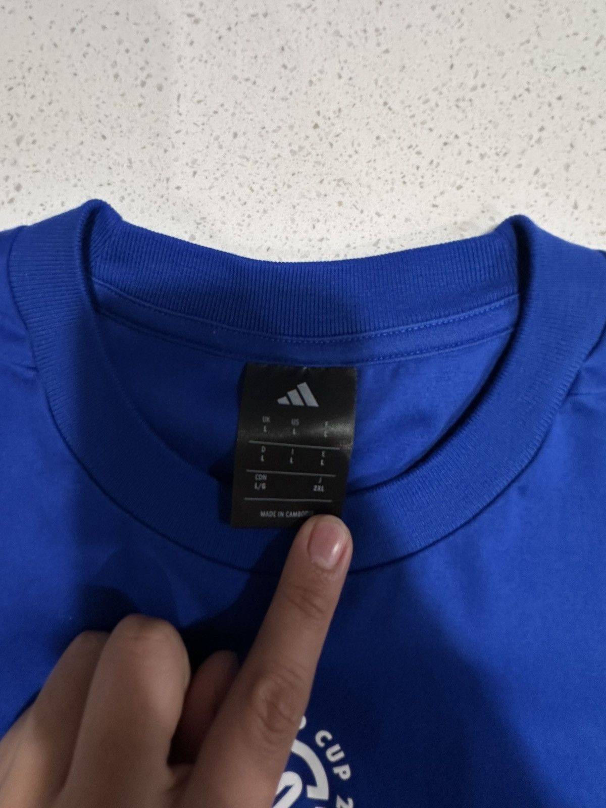 Adidas Adidas FIFA Club World Cup Volunteers Tshirt Size Large Size US L / EU 52-54 / 3 - 6 Thumbnail