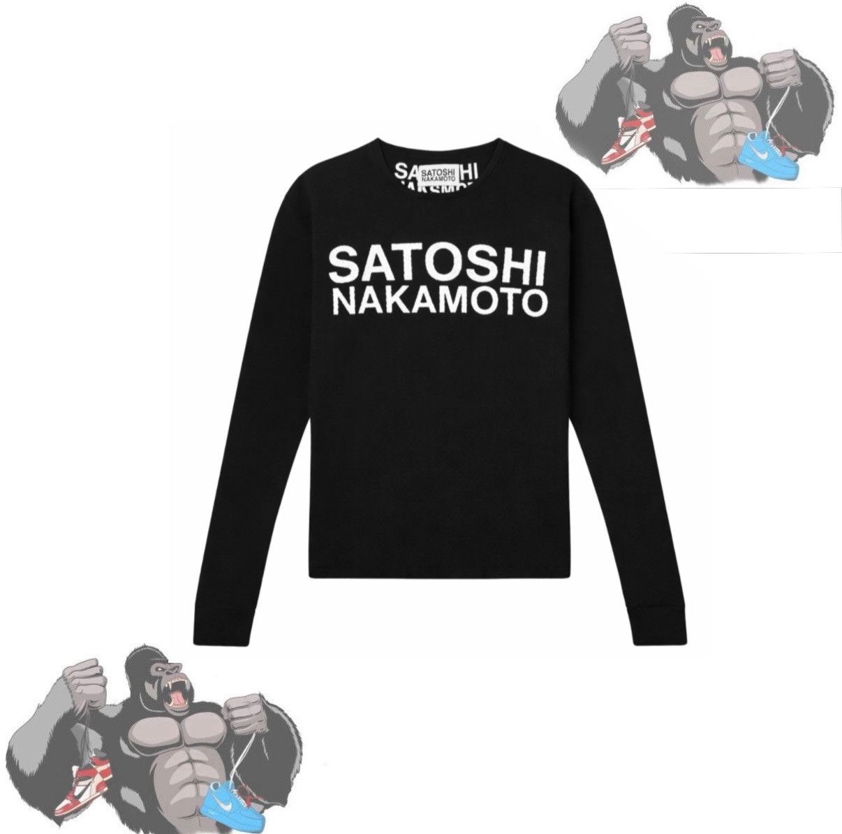 Satoshi Nakamoto Satoshi Nakamoto Logo Thermal Size US S / EU 44-46 / 1 - 1 Thumbnail