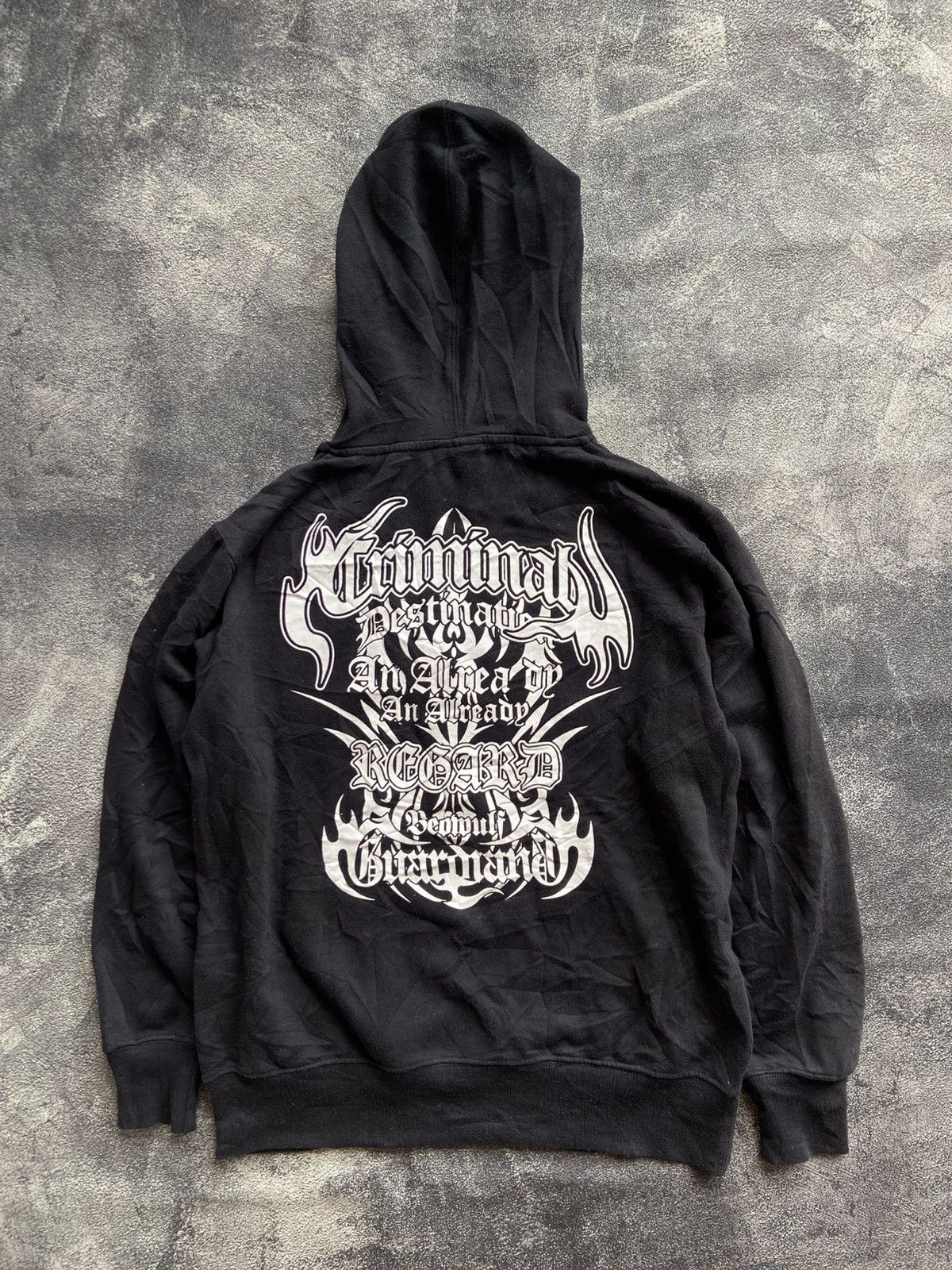 Japanese Brand Beaumere Guardian Poems Y2K Hoodie Size US M / EU 48-50 / 2 - 6 Thumbnail