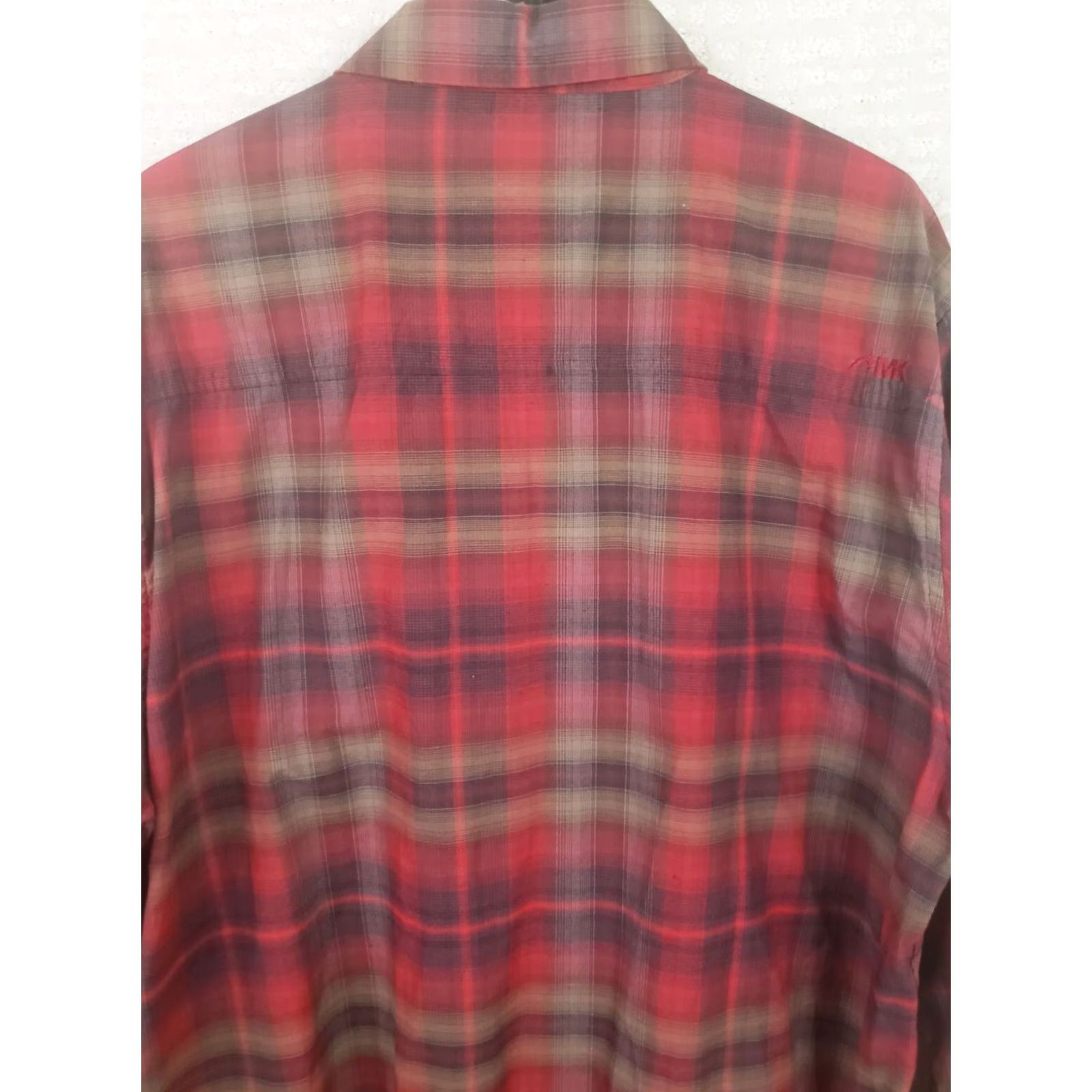 Mountain Khakis Mountain Khakis Shirt Men's XL Red Plaid Long Sleeve Button Up Flannel Relaxed F Size US XL / EU 56 / 4 - 7 Thumbnail