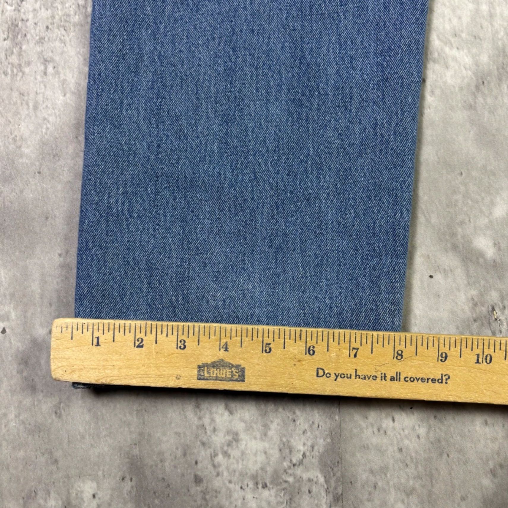 Levi's Levis 505 Regular Fit Straight Leg Blue Denim Jeans Mens 32x32 Medium Wash 90s Vintage Theme 90s Mens Size US 32 / EU 48 - 4 Thumbnail