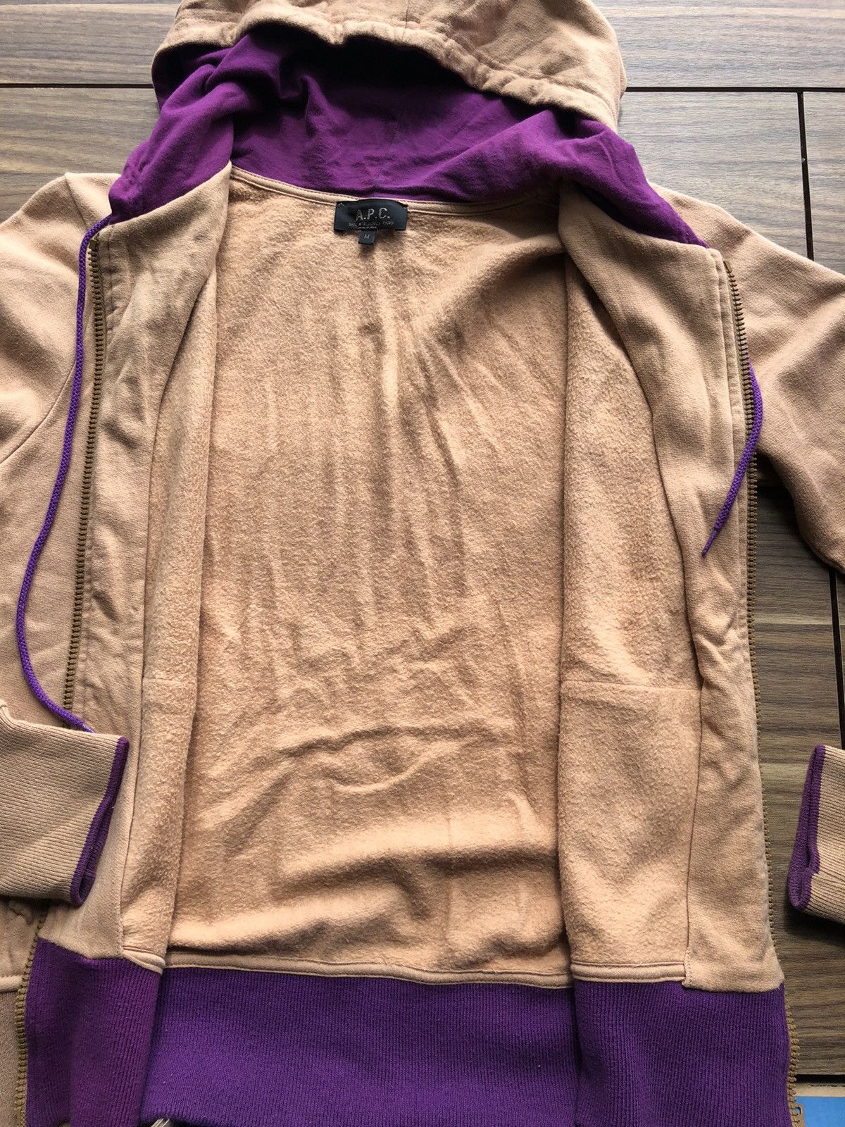 A.P.C. 🇫🇷A.P.C France sweatshirt zipper pullover hoodie Size US M / EU 48-50 / 2 - 2 Thumbnail