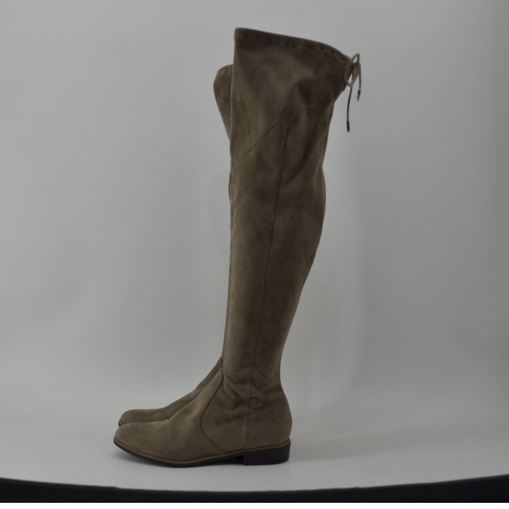 Marc Fisher Marc Fisher Hulie Over the Knee Boots Stretch Preppy Sz 7.5M Size US 7.5 / IT 37.5 - 14 Thumbnail