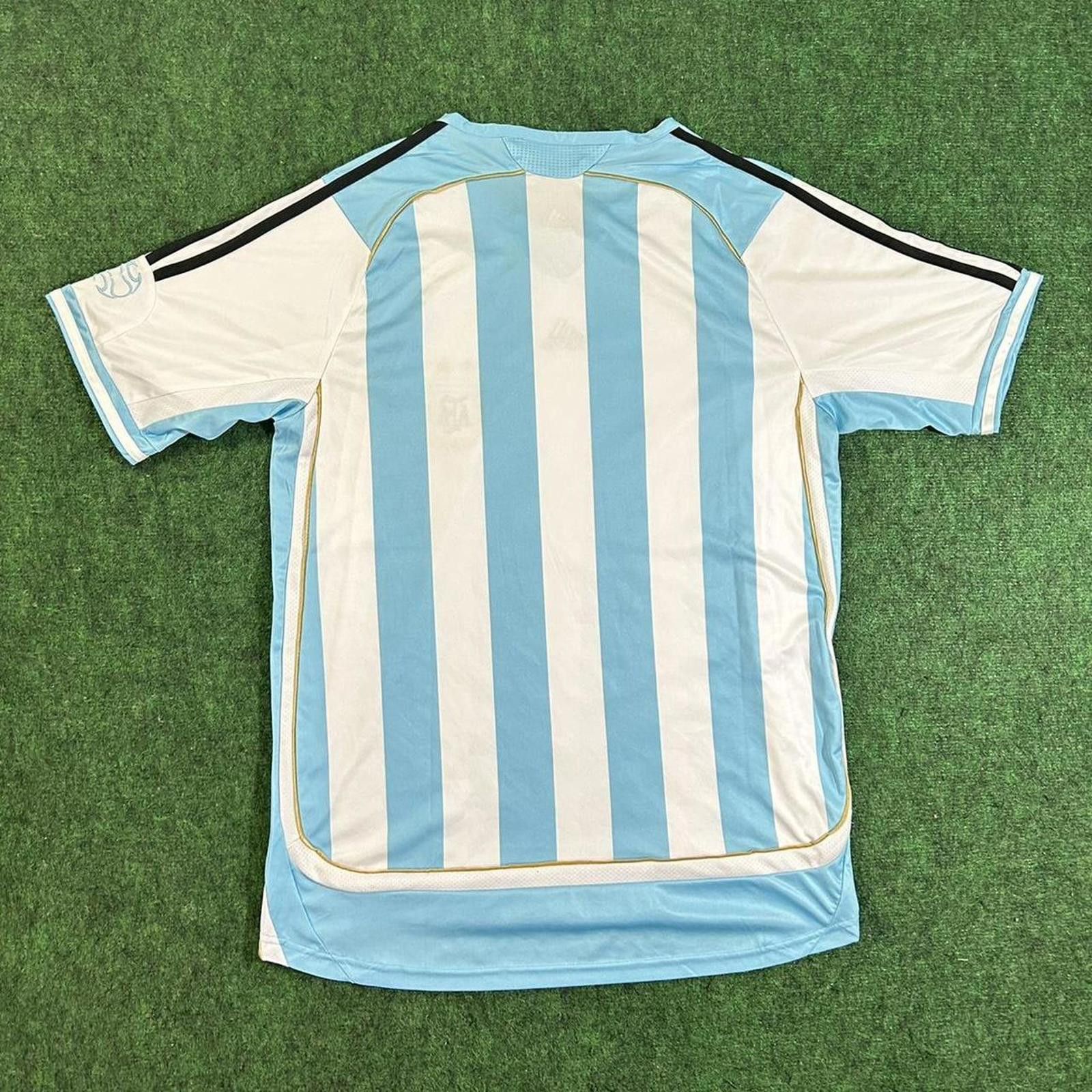 Adidas 2006 Adidas Argentina Home Football Shirt Size XL Size US XL / EU 56 / 4 - 4 Thumbnail