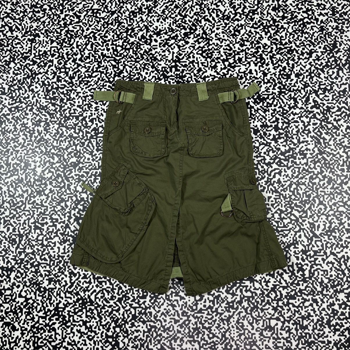 Abercrombie & Fitch Vintage Y2K Abercrombie Fitch Cargo Utility Style Skirt Size 26" / US 2 / IT 38 - 1 Thumbnail