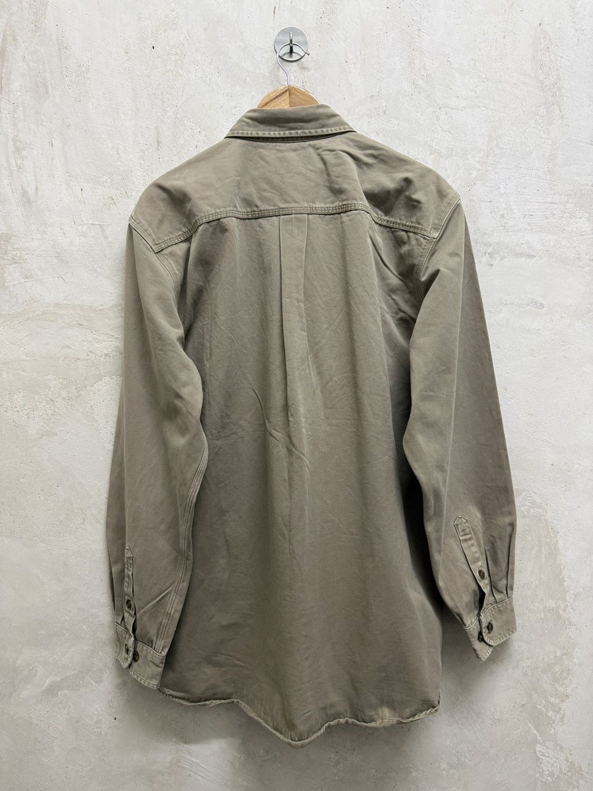 Carhartt Distressed Carhartt Cargo Pocket Button Up Shirt Size US L / EU 52-54 / 3 - 3 Thumbnail