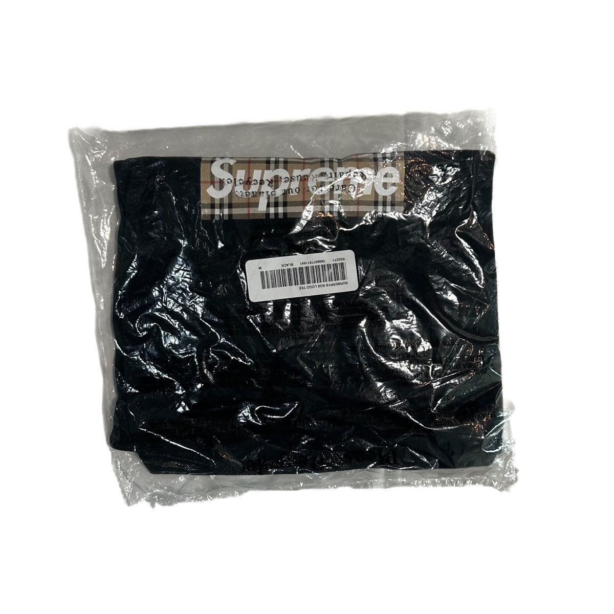 Supreme Burberry Box Logo Tee | Grailed