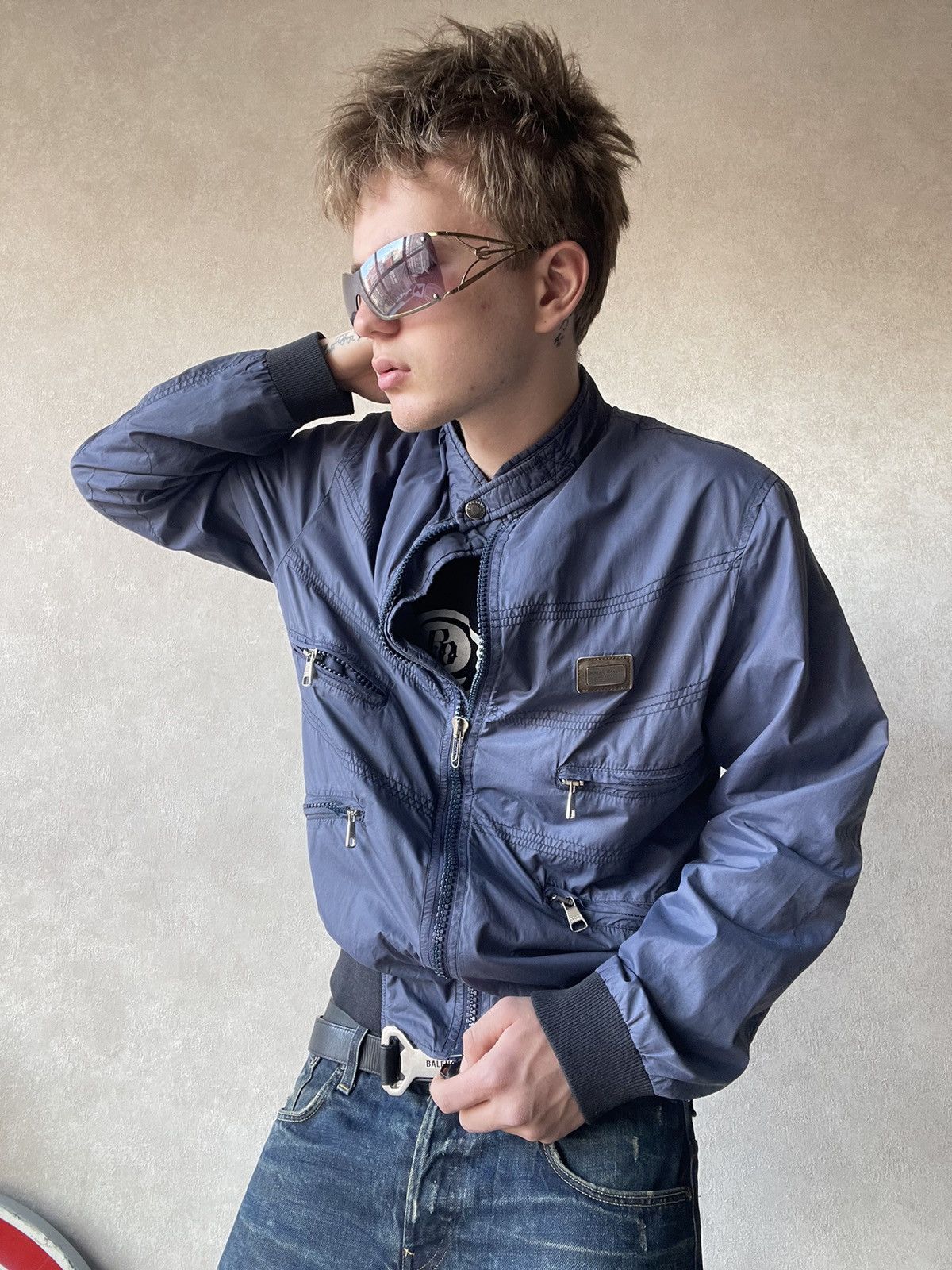 Dolce & Gabbana 90s Dolce & Gabbana Multi-Pocket Archive Lightweight Jacket Size US M / EU 48-50 / 2 - 7 Thumbnail