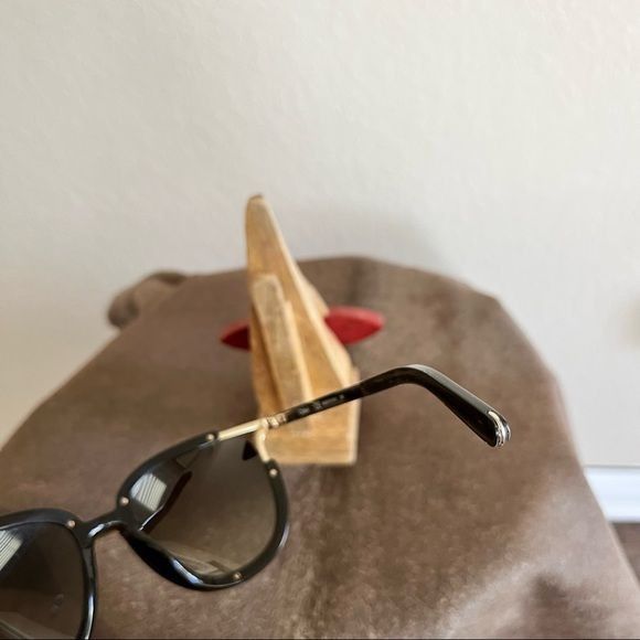 Chloe CHLOE Jayme Cut Out Round Rimmed Metal Sunglasses Size ONE SIZE - 9 Thumbnail