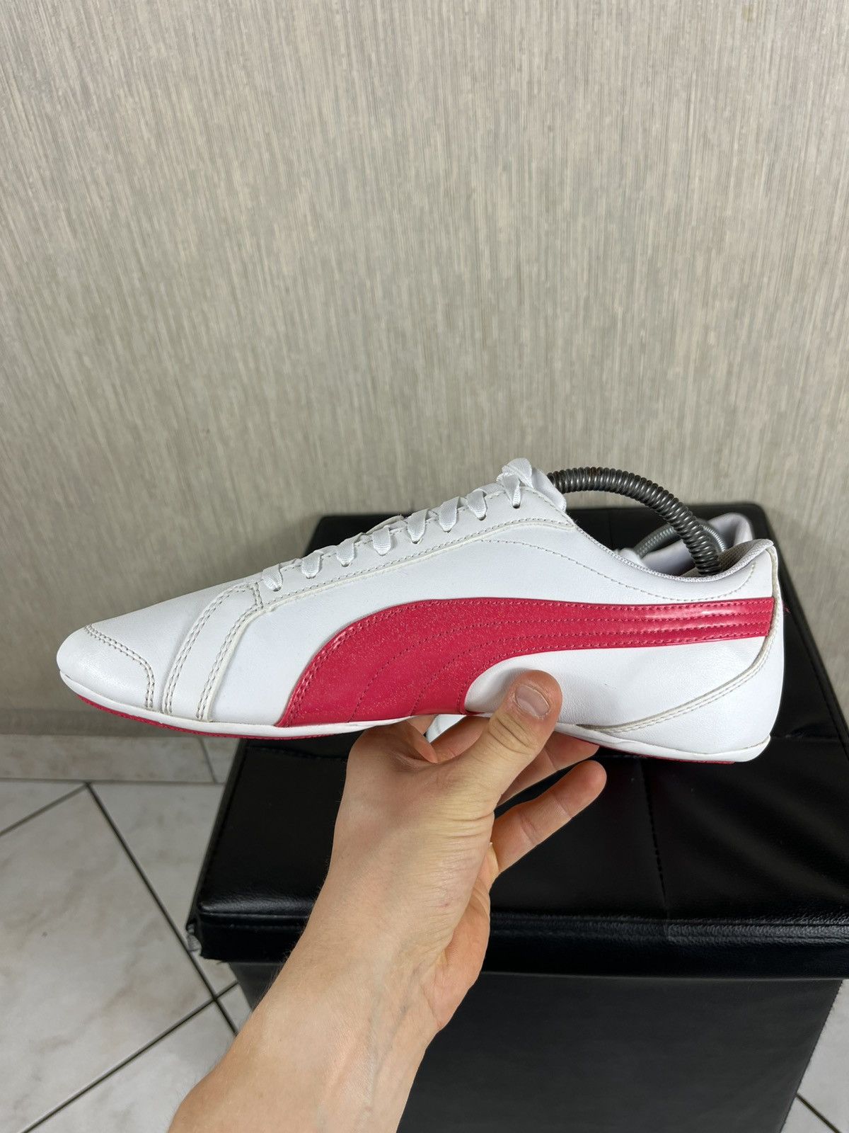 Puma Vintage Puma speed cat y2k sneakers shiny brocade pink shoes Size US 9.5 / IT 39.5 - 9 Thumbnail