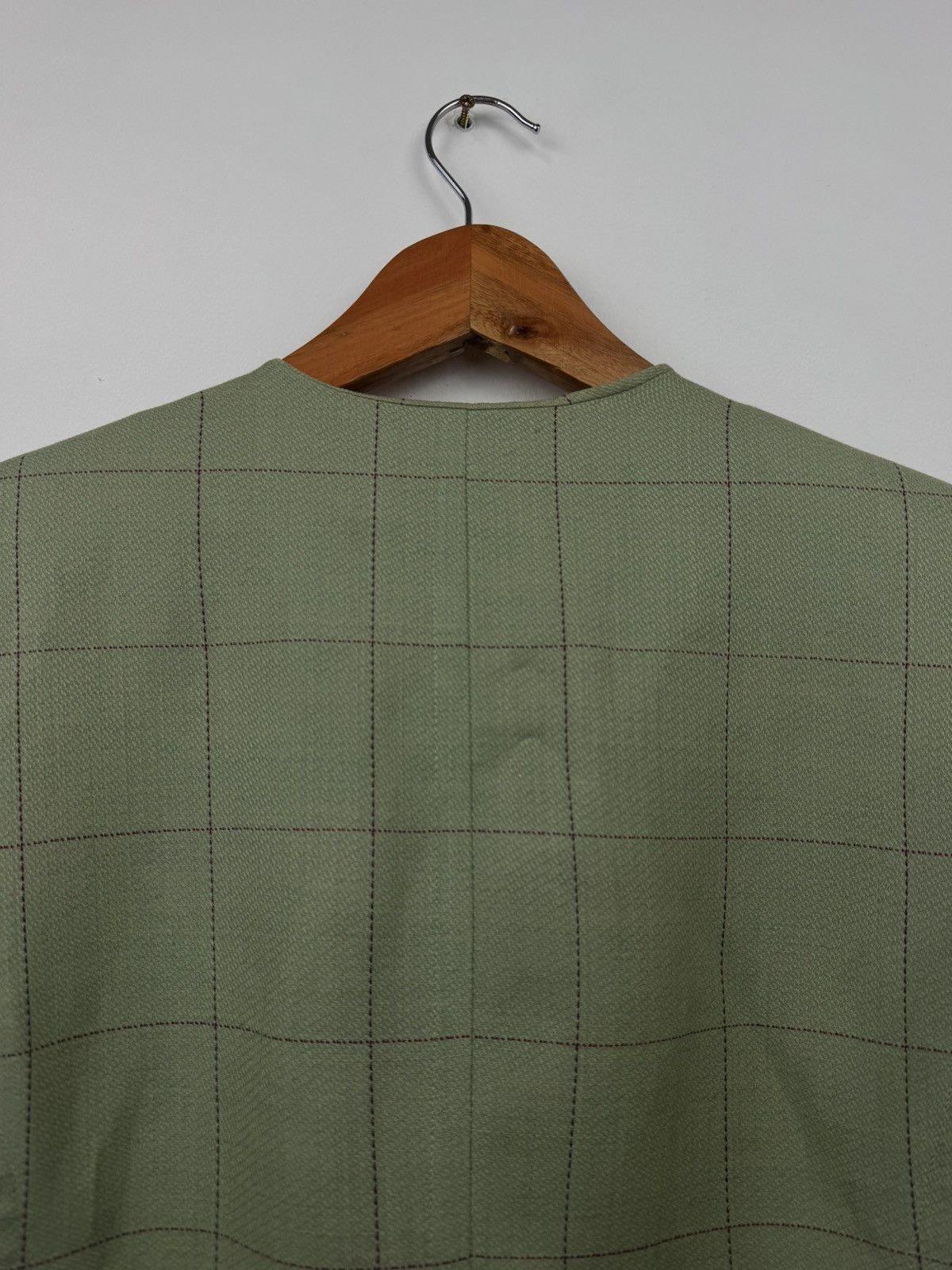 Jil Sander Jil Sander Women Linen Wool Blazer Green Vintage Size M Size M / US 6-8 / IT 42-44 - 11 Thumbnail