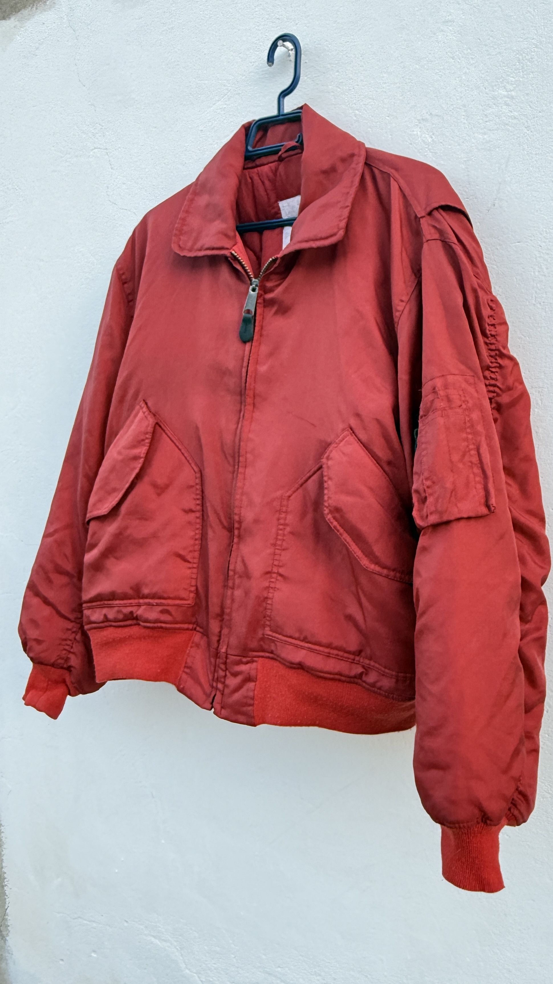 Cobra 🔥 Military Bomber flight jacket puffer red supreme size xl Size US XL / EU 56 / 4 - 2 Thumbnail