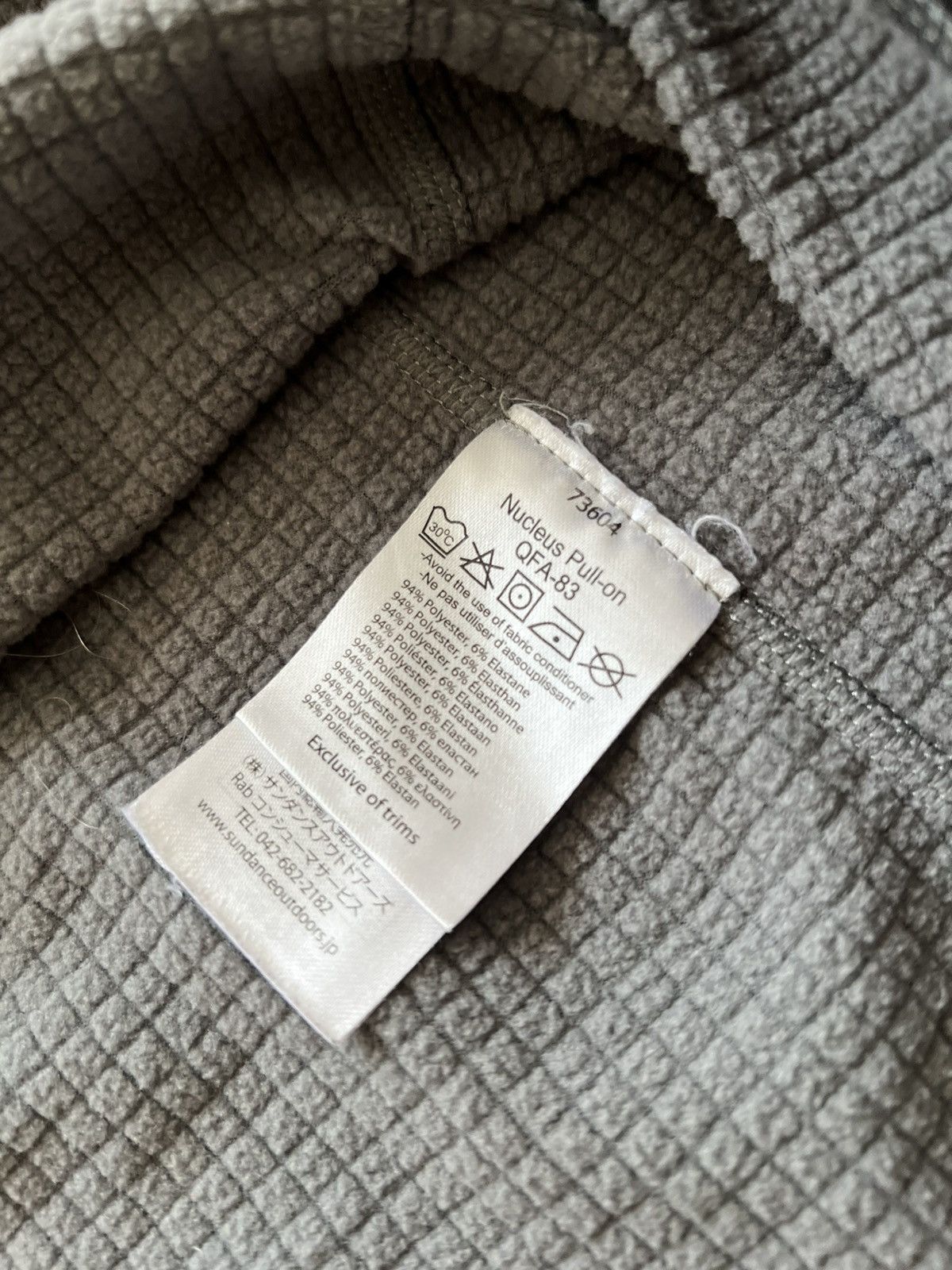 Rab Rab Fleece Nucleus Pull-On Pullover Jacket Size US XXL / EU 58 / 5 - 8 Thumbnail