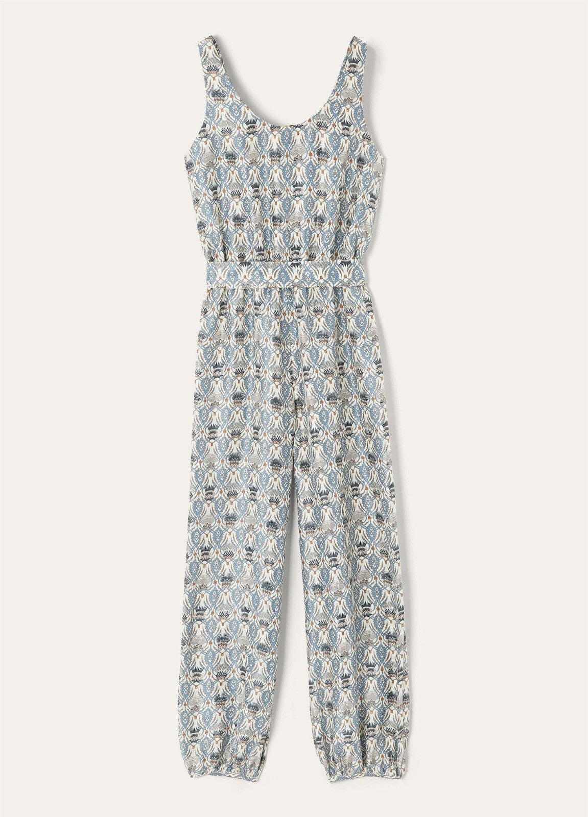 Loro Piana o1srvl11e0526 FAP8334 Nadia Jumpsuit in Multicolor Size 27" / US 4 / IT 40 - 2 Thumbnail