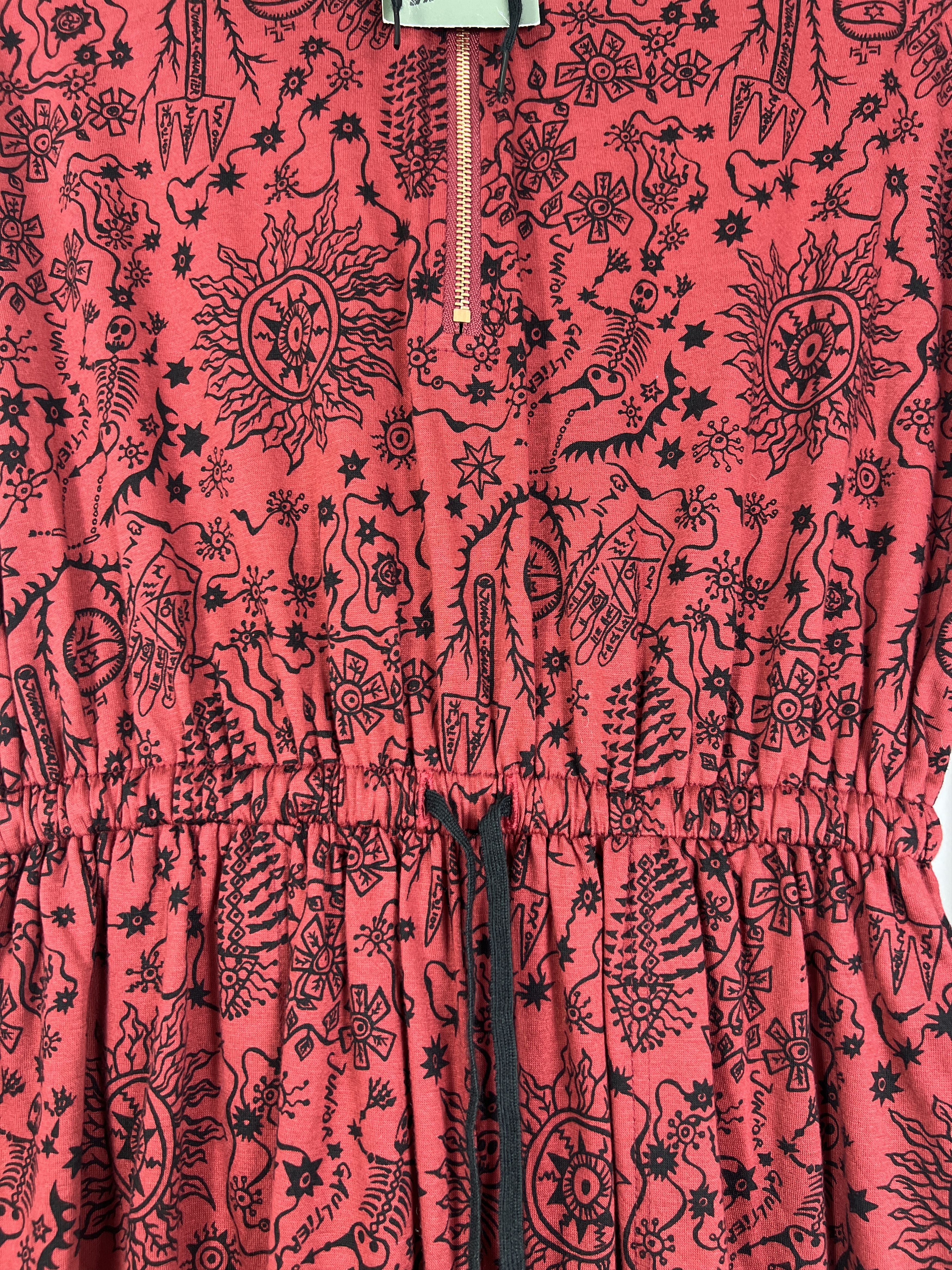 Jean Paul Gaultier *NWT Junior GAULTIER Printed Overall (48) GTMPT774 Size US 36 / EU 52 - 2 Thumbnail