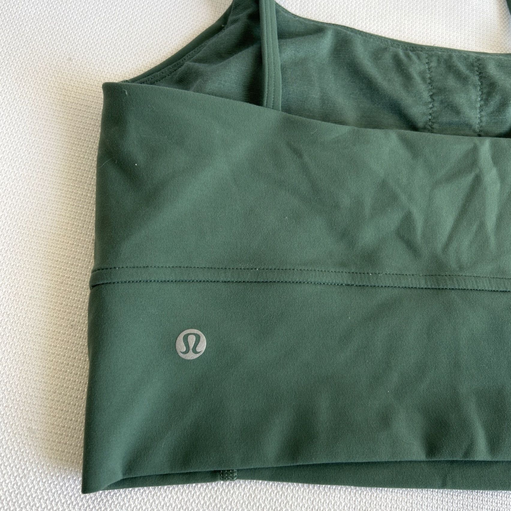 Lululemon Lululemon Tank Top Women’s Sz 4 Green Square Neck Longline Built-In Bra Camisole Yoga Gym & Training Women's Tank Top Size S / US 4 / IT 40 - 4 Thumbnail