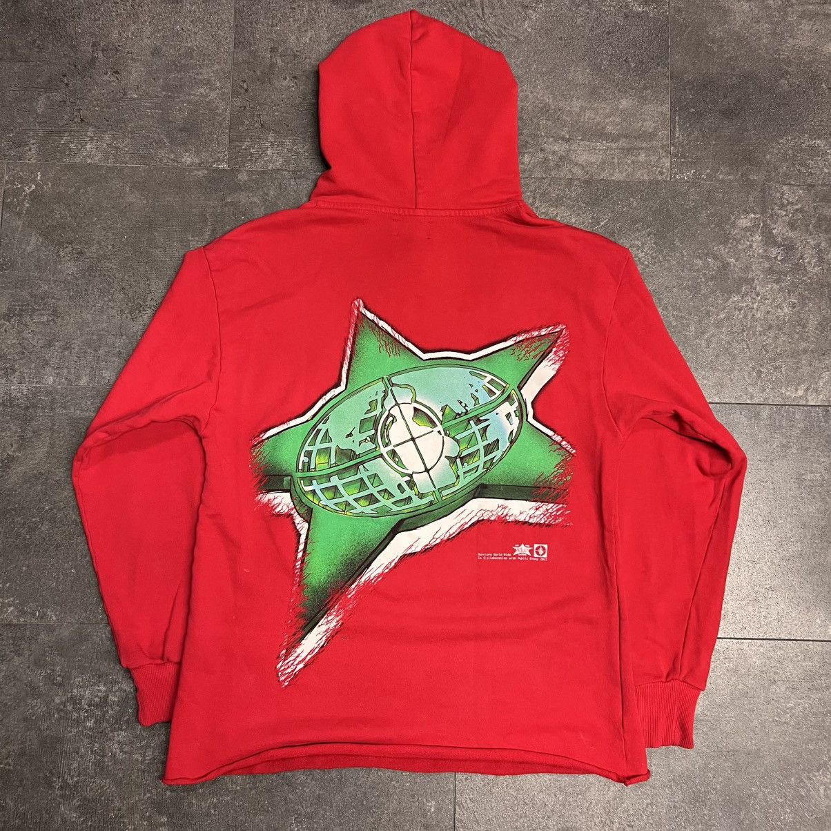 Barriers Barriers Public Enemy Hoodie Red Size US L / EU 52-54 / 3 - 2 Thumbnail