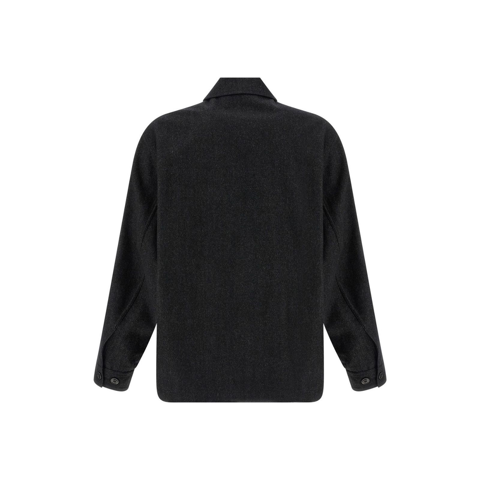 Lemaire LEMAIRE Black Wool Overshirt New & Authentic (Men's size:L;) Size US L / EU 52-54 / 3 - 2 Thumbnail