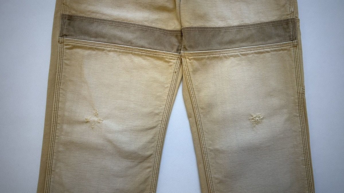 Wales Bonner Sand ‘Heavy Slub Canvas’ Sierra Pants Size US 34 / EU 50 - 8 Thumbnail