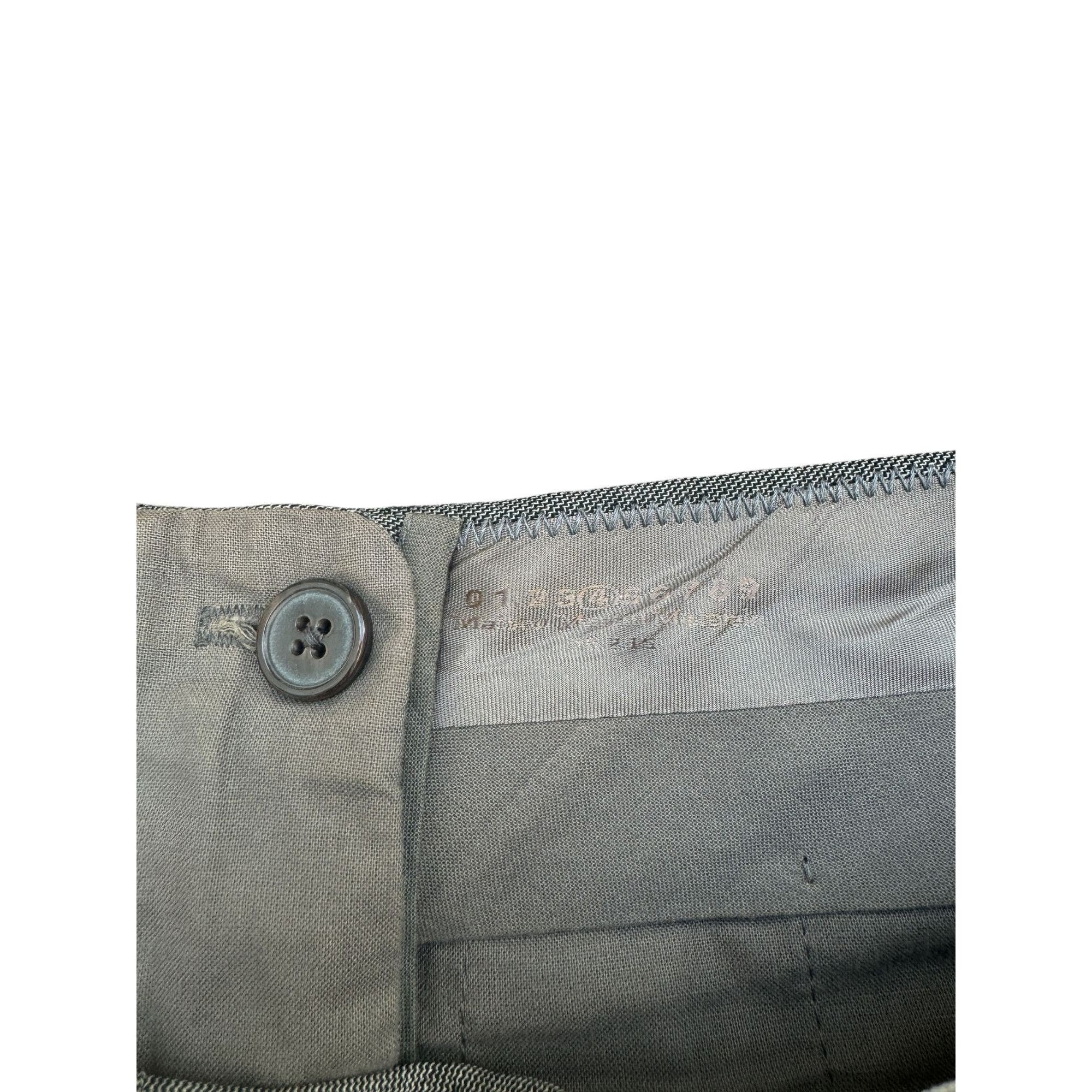 Maison Margiela FW 2009 Grey Wool Trousers Size 30" / US 8 / IT 44 - 8 Thumbnail