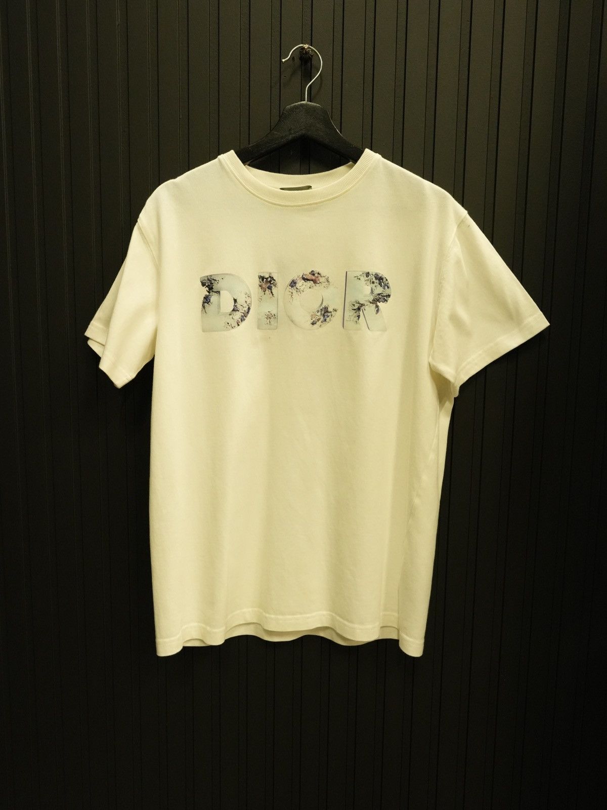 Dior Dior x Daniel Arsham Eroded Logo Tee Grailed