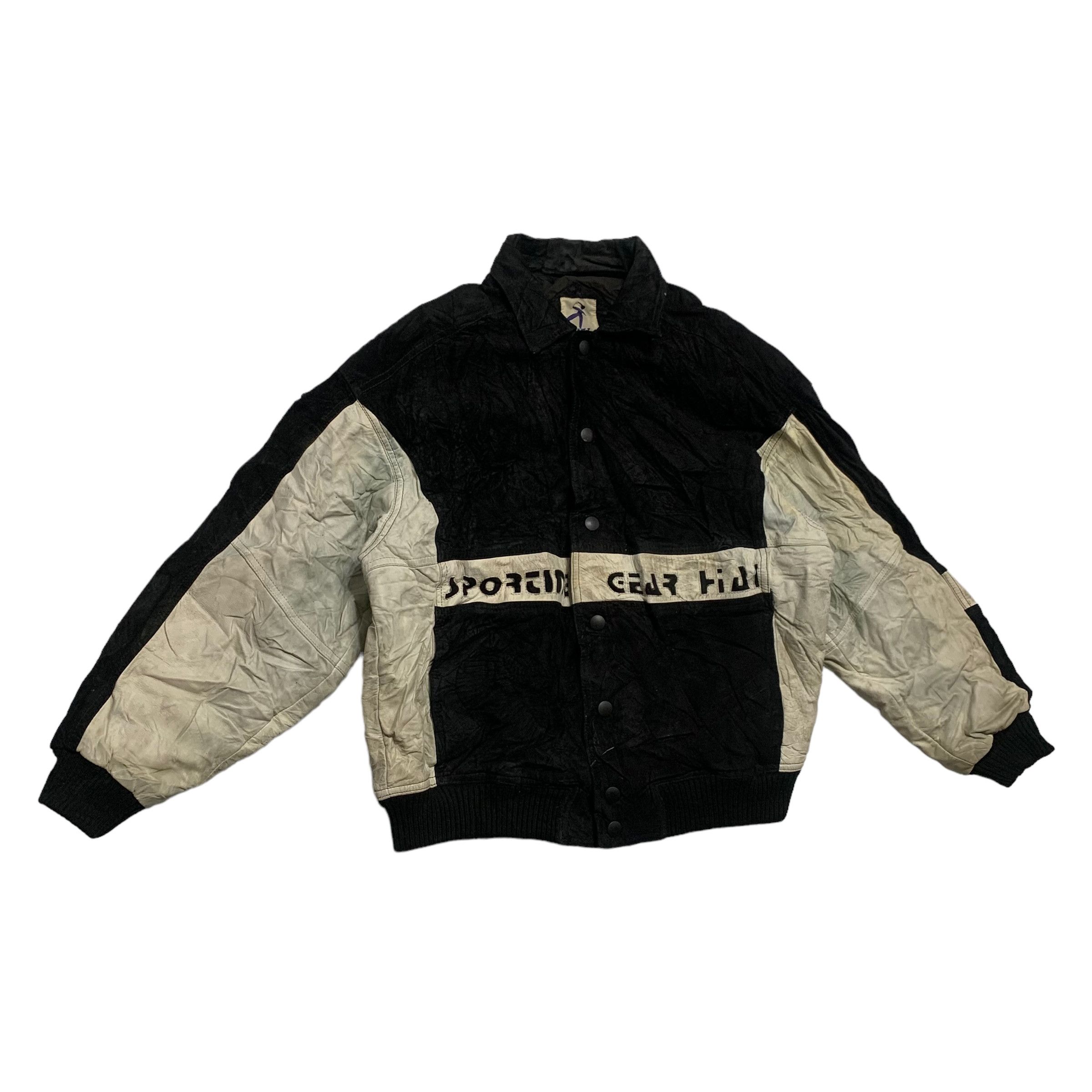 Hai Sporting Gear Vintage 80s Hai Sporting Gear Leather Jacket Size US M / EU 48-50 / 2 - 2 Thumbnail