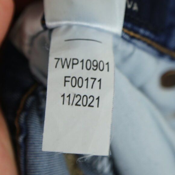 Lucky Brand Lucky Brand Womens Mid Rise Ava Skinny Crop Jeans Sz 2/26 Size 26" / US 2 / IT 38 - 9 Thumbnail