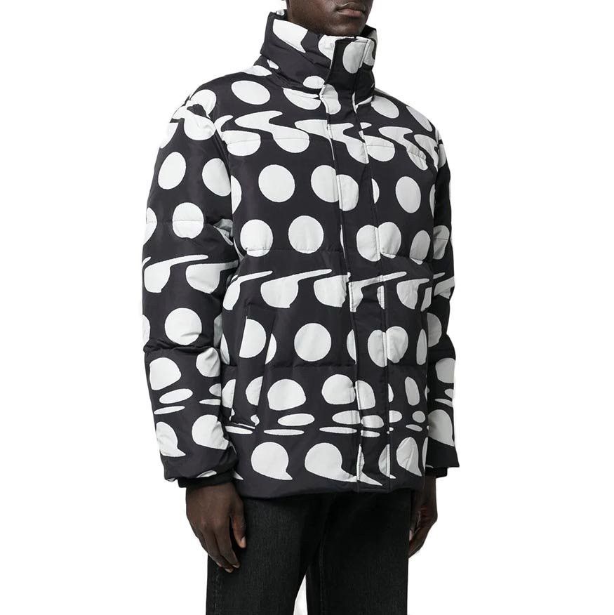 Etudes !DS! AW22 Etudes Allover Dots White Black Puffer Jacket Size US XL / EU 56 / 4 - 3 Thumbnail