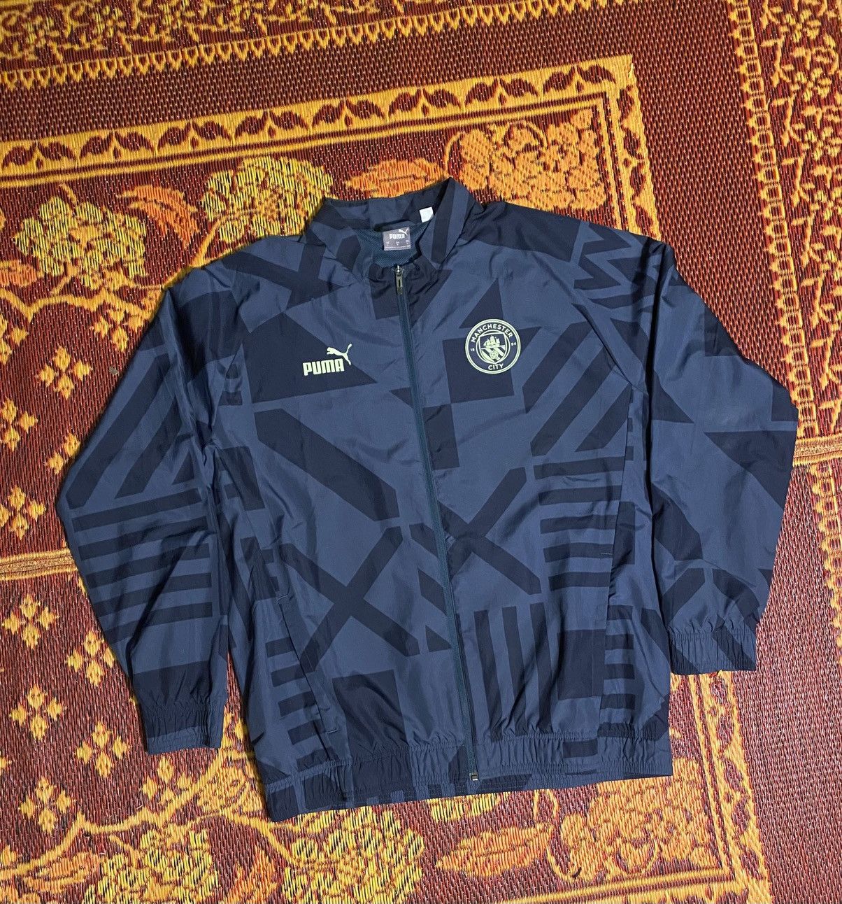 Puma Puma Manchester City Eindbreaker Size US L / EU 52-54 / 3 - 1 Thumbnail