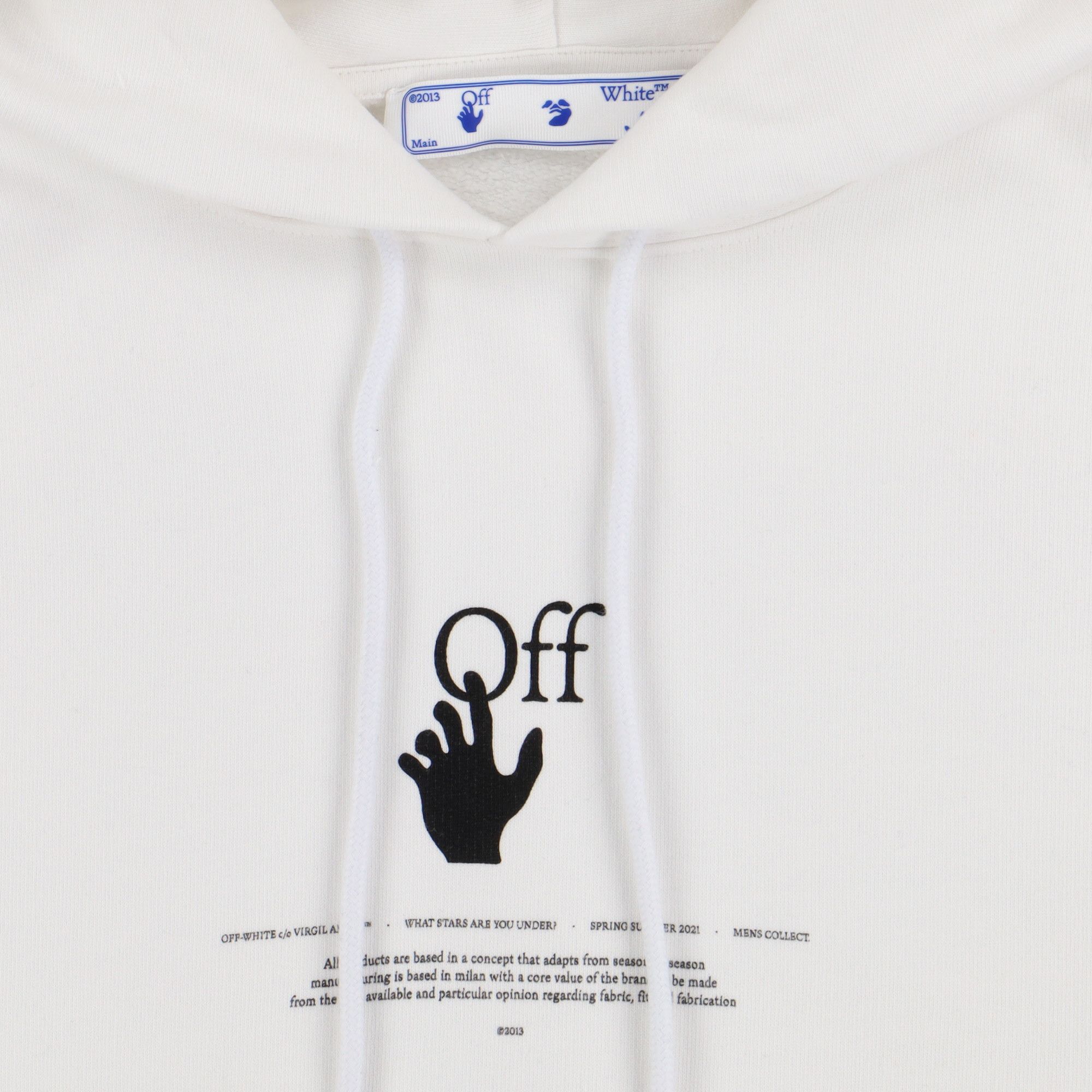 Off-White White Graff Logo Hoodie Size US S / EU 44-46 / 1 - 6 Thumbnail