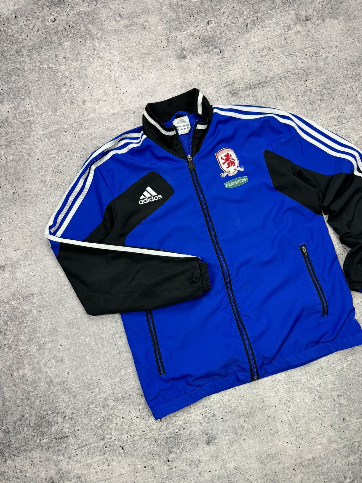 Adidas Vintage Adidas Middlesbrough Soccer Football Fun Top Jacket Size US S / EU 44-46 / 1 - 2 Thumbnail