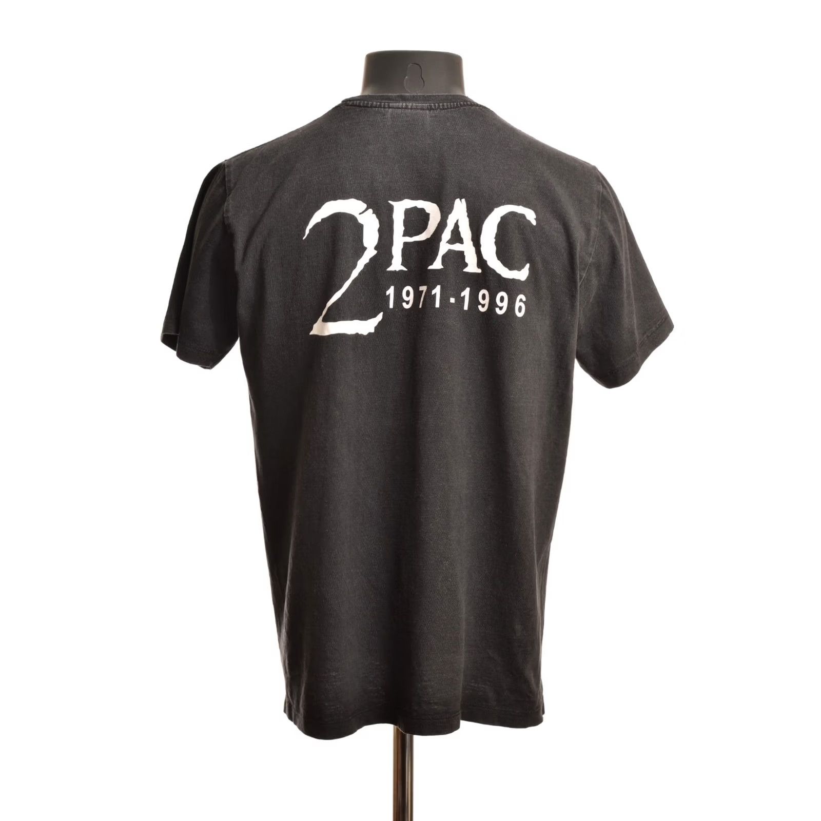 Vintage DDP Rock@Tees 2Pac Tupac Shakur Vintage T-Shirt Tee Size M Shirt Mens Black Size US M / EU 48-50 / 2 - 4 Thumbnail