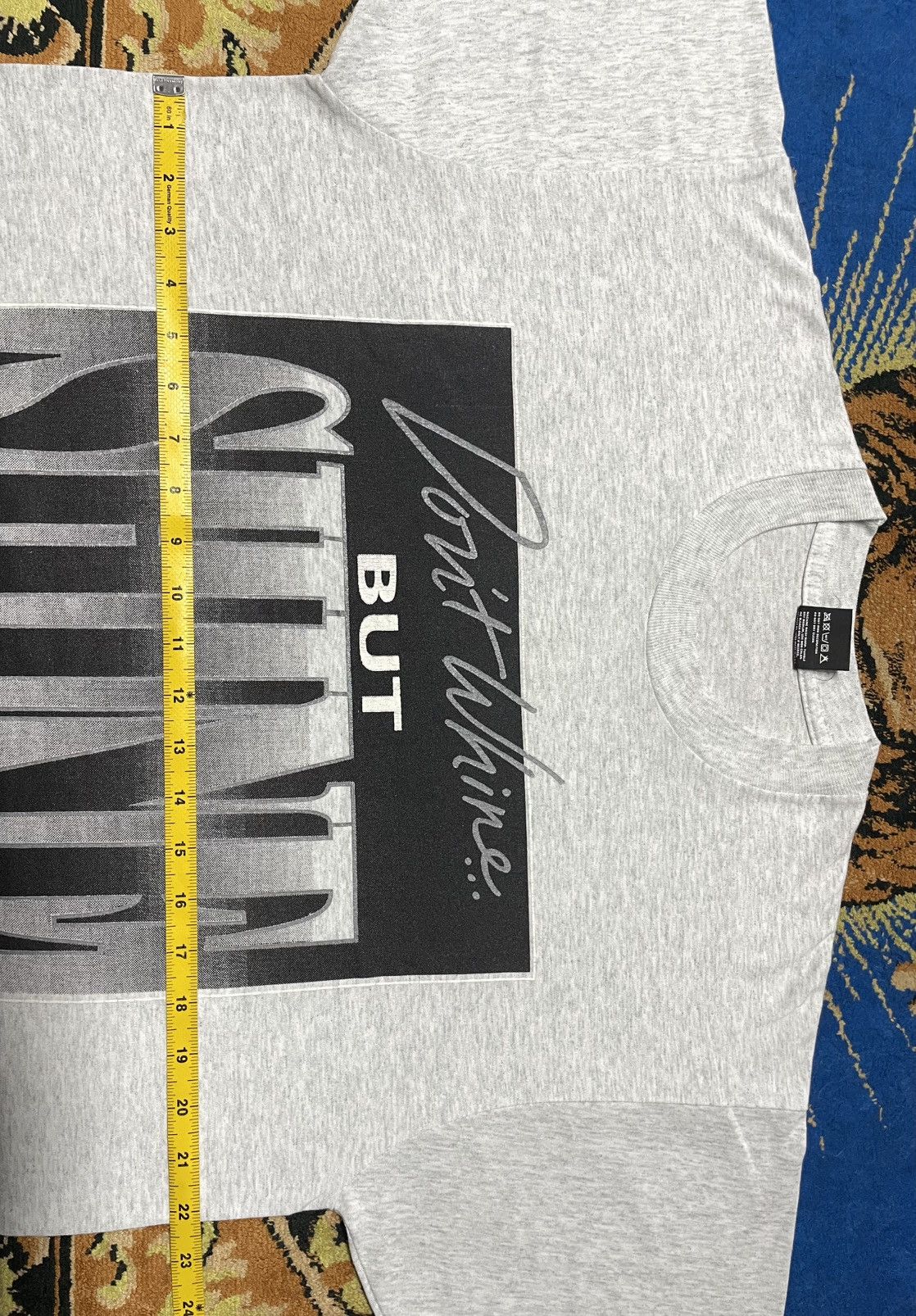 Other Vintage 90s Don't Whine But Shine David Ring T-Shirt. Size US XL / EU 56 / 4 - 8 Thumbnail