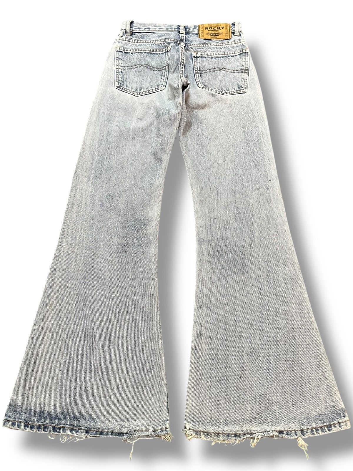 A$AP Rocky Vintage Rocky Faded Flare Bell Bottom Denim Size US 26 / EU 42 - 5 Thumbnail
