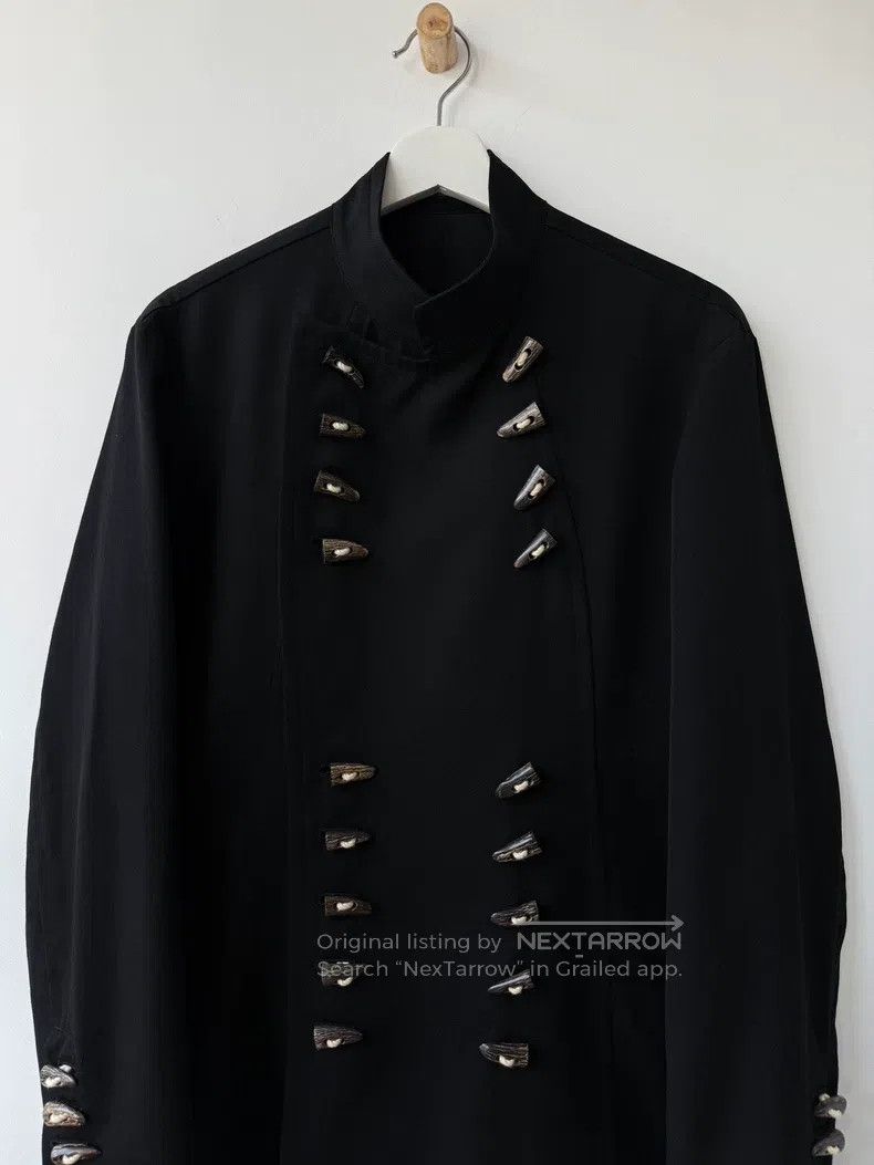 Yohji Yamamoto Yohji Yamamoto 12AW Horn Breasted Suit Jacket Size US S / EU 44-46 / 1 - 7 Thumbnail