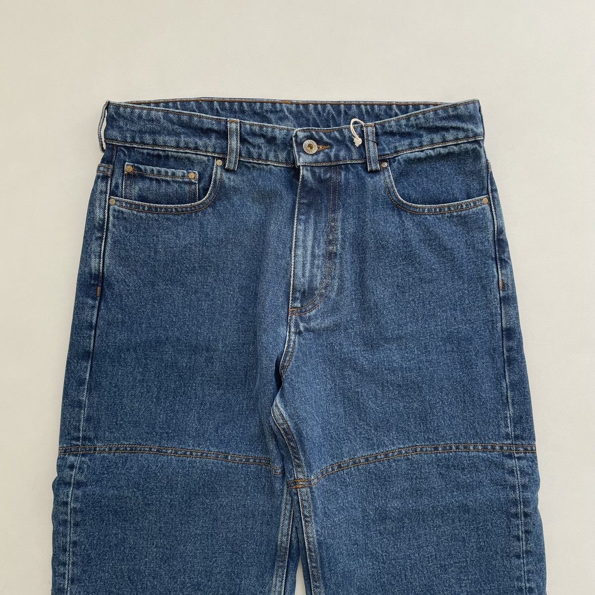 Y/Project Triple Layer Washed Blue Denim Jeans Size US 32 / EU 48 - 6 Thumbnail