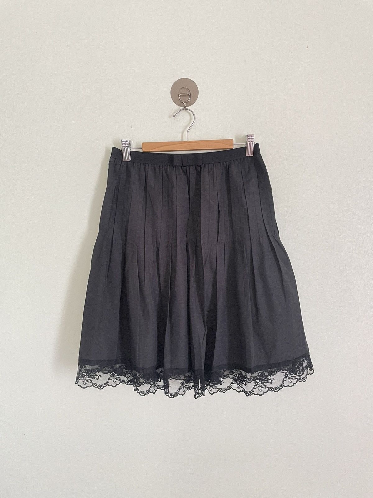 Rebecca Taylor Rebecca Taylor Pleated Black Skirt Size 26" / US 2 / IT 38 - 2 Thumbnail